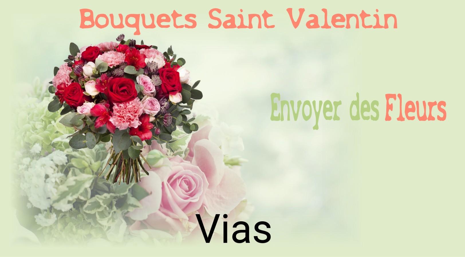 Roses de Saint-Valentin livrées à Vias